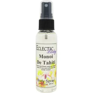 Monoi de Tahiti Body Spray, Hydrating Body Mist for Daily Use