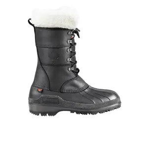 Baffin Womens Maple Leaf Waterproof Insulated Snow Casual Boots Mid Calf - Black