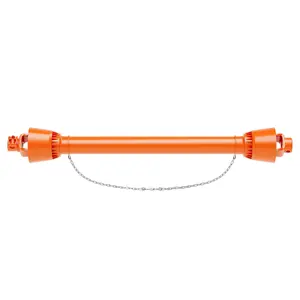 GARVEE PTO Drive Shaft 1 3/8" with 39"-61" Length Range, 6 Spline Round End Design, Ideal for Brush Hog, Finish Mower, and Rotary Cutter Applications, Series 4 Tractor Compatible