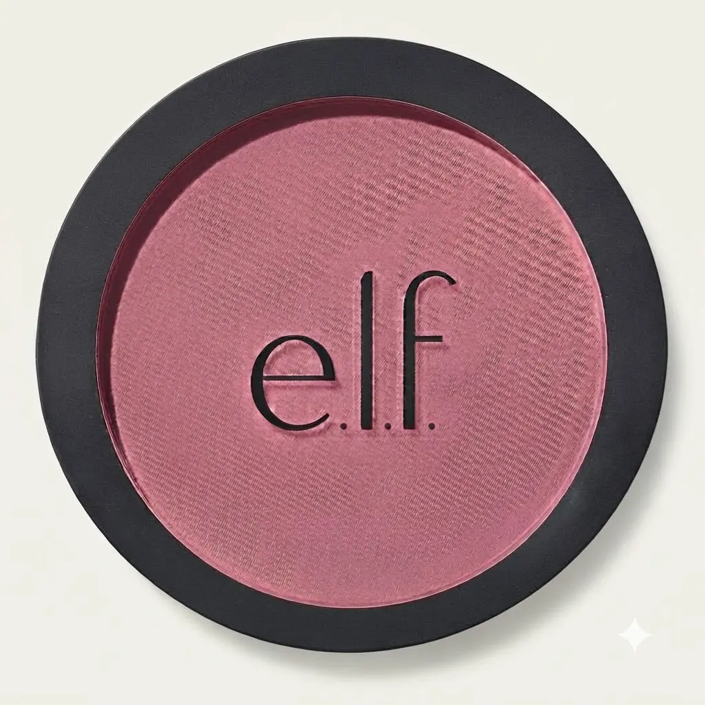 e.l.f. Primer Infused Matte Blush Always Crushing Long Lasting Lightweight Powder Blush Matte Finish Vegan Makeup