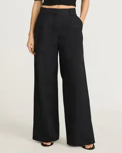 Express Poplin High Waisted Relaxed Trouser