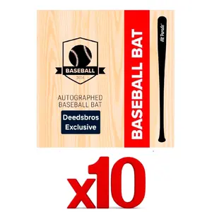 10 Baseball Bat Break - 2026 Factory Sealed Hit Parade Deedsbros Edition Autographed Baseball Bat Break. Pick your teams in this 10 box break