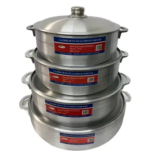 cooking pot set 4pcs 30cm 34cm 38cm 42cm