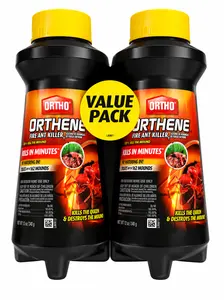 Orthene Fire Ant Killer1 12 oz. Outdoor Fire Ant Mound Killer, Kills the Queen and Destroys Mounds (2-Pack)