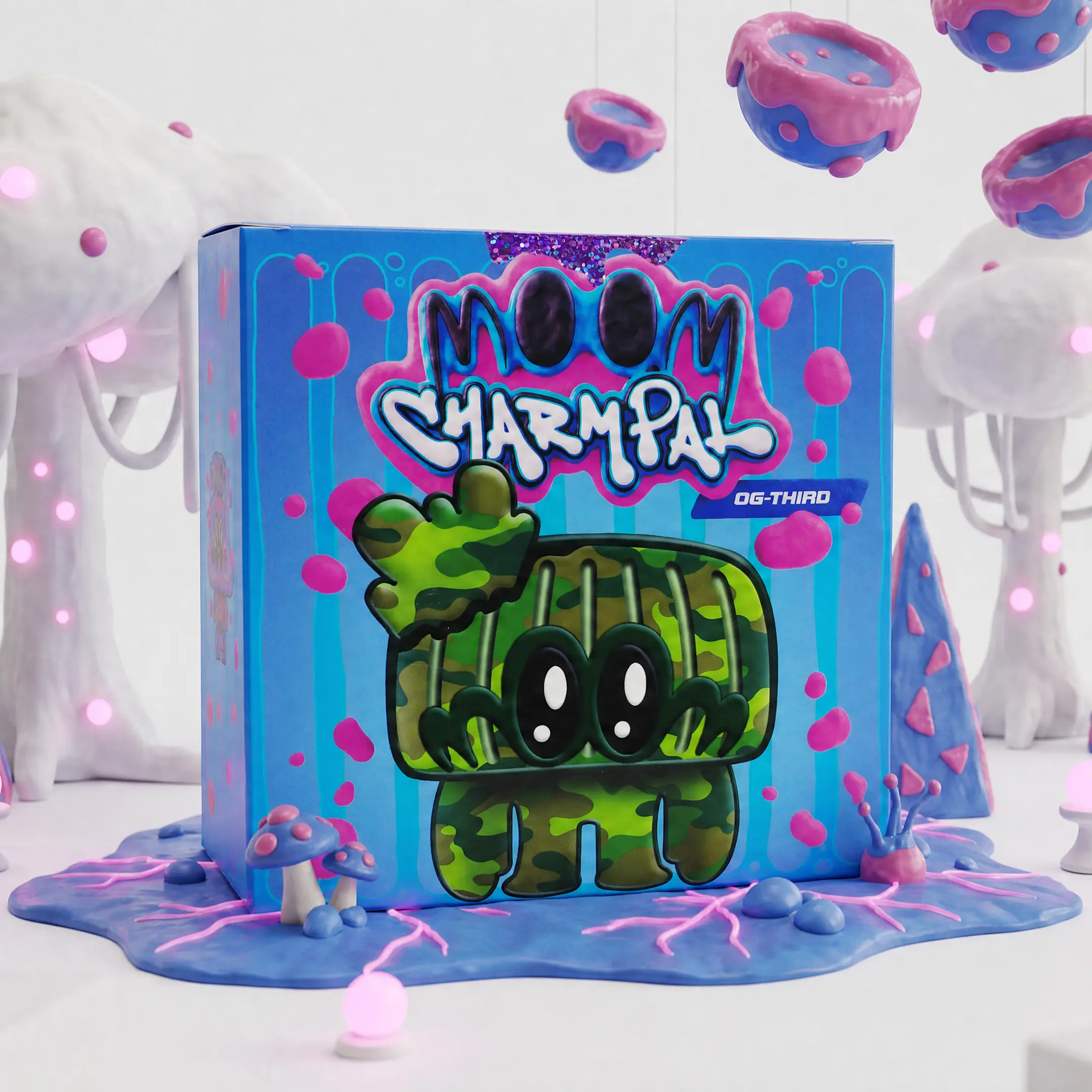 m00m Charm Pal Blind Box | OG-THIRD Mini Plush | Bag Charm