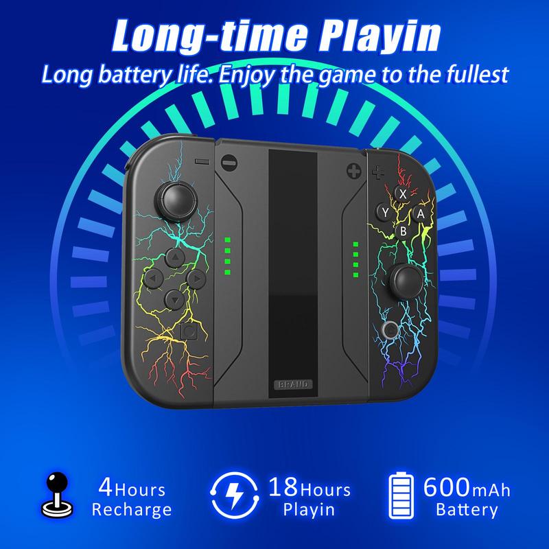 MIMD Wireless Game Controller, Replacement for Switch Controller, Wireless Joy Pad with Double Vibration, Wake-Up Function & Dual Joystick, Switch Accessories