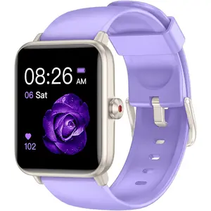 Smart Watch, Fitness Tracker with Heart Rate Monitor, Blood Oxygen, Sleep Tracking, 1.5 Inch Touchscreen Smartwatch For Android,iOS. Swimming Waterproof Pedometer Step Calories Tracker For Women,Men