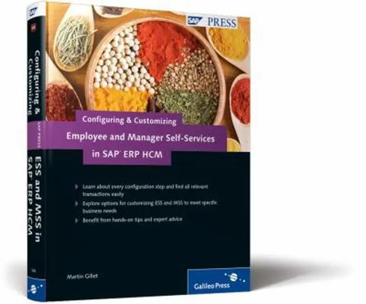 USED Book - Configuring and Customizing Employee and Manager Self-services in Sap Erp Hcm by Martin Gillet (Hardcover) - english