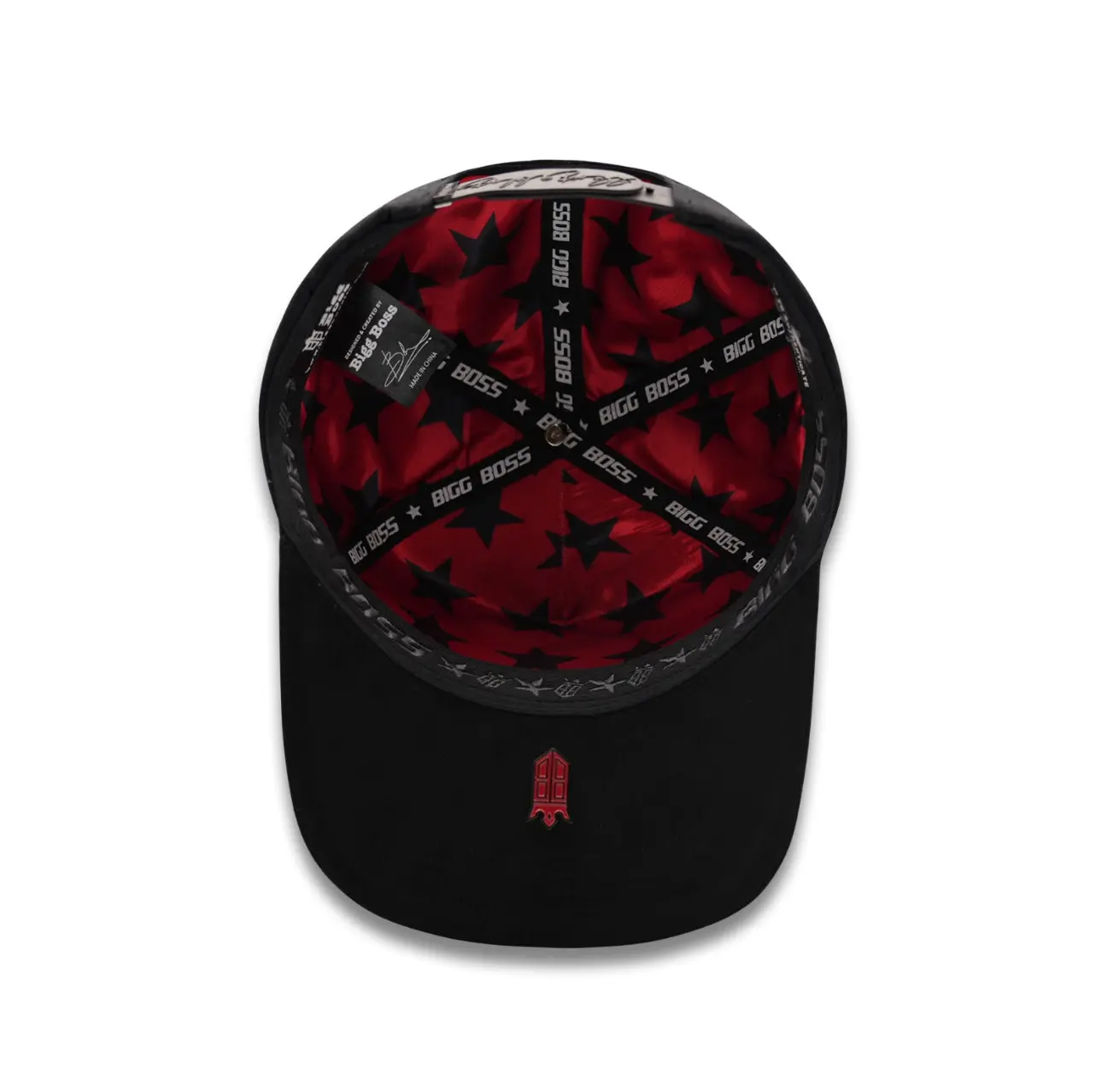 AMR Placa Red with crystal Snapback AMR Placa Red with crystal Snapback