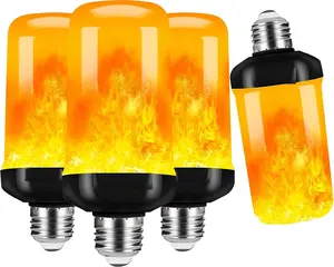 LED Flame Light Bulbs Flickering Light Bulbs with Upside Down Effect, E26/E27 led lights Versatile Lighting Bars Led Lights Bedroom