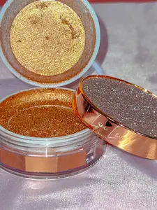 Lani Lei Beauty Diamond Glow Highlighter - (Shade Intensity) 100ml Powder with Ultra-Reflective and Micro-Fine Pearl Pigments, Smooths Pores & Fine Lines Bronzer Makeup Cosmetic