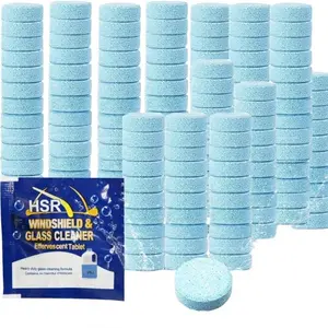 Car Windshield Cleaning Tablet, Windshield Cleaner, 100pcs Multipurpose Car Windshield Cleaning Tablet, Car Glass Cleaning Tablet, Car Wash Accessories, Car Cleaning Kit