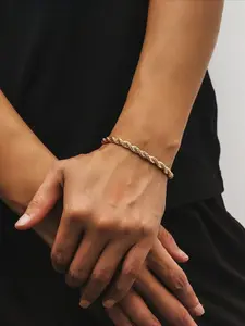 Rope Bracelet 14k Gold Plated