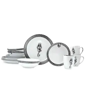 Harry Potter Voldemort Death Eater Dinnerware Sets | 16-Piece Ceramic Dinner Set Harry Potter Voldemort Death Eater Dinnerware Sets | 16-Piece Ceramic Dinner Set