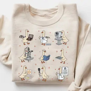 Silly Goose Optometrist Sweatshirt, Eye Doctor Graduation Gift, Funny Ophthalmologist Sweater, Optician Optical Crewneck