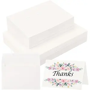 30 Sets Blank Watercolor Cards with Envelopes, 140lb/300GSM Cotton Watercolor Paper, 4 x 6 in Foldable Watercolor Postcards for Greeting Cards Birthday Wedding Invitations