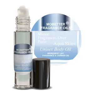 MOBETTER FRAGRANCE OILS Mason Fragrance Over Paris Aqua Sky Perfume Body Oil Unisex