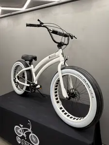 *NEW* UNISEX SIKK SS Aluminum Frame STORMTROOPER 7 Speed UFO Fat Tire Cruiser