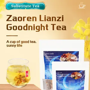 Tree Code Sleep Soothing Tea - 100% Natural & Healthy, Sugar-Free, Caffeine-Free, Gluten-Free, Vegan, Immune Support, 30/60 Servings, Ideal for Stress Relief & Sleep Aid