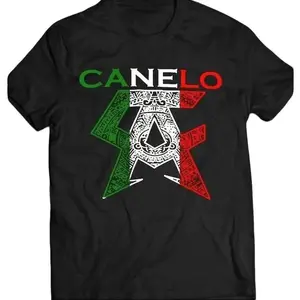 🇲 🇽 ✨ 😎 Canelo T-Shirt, Unisex Cotton Graphic Tee , For Men, For Women
