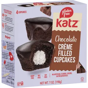 Chocolate Crème Filled Cupcakes