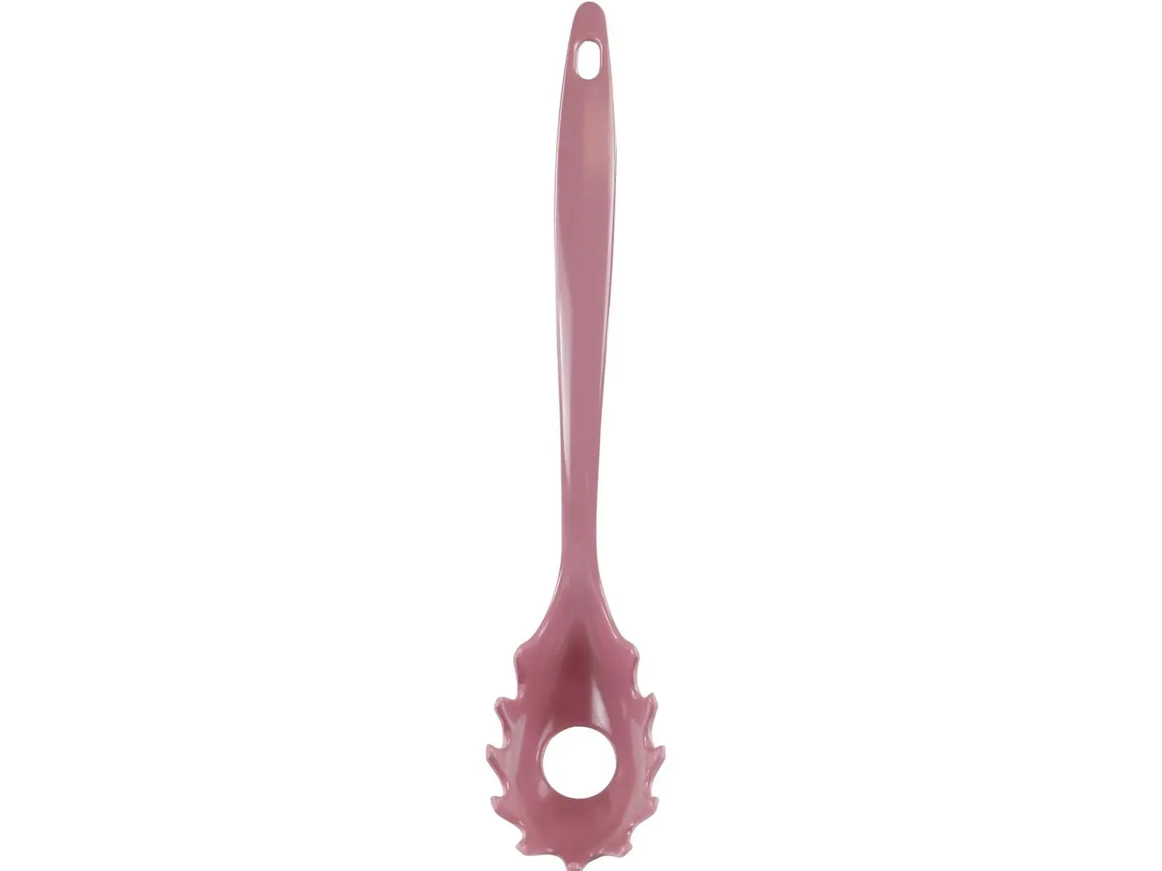 Melamine Utensil Spaghetti Fork, Pink
