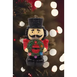Christmas Ceramic Ornament - Nutcracker by Wizardi F07N7-16