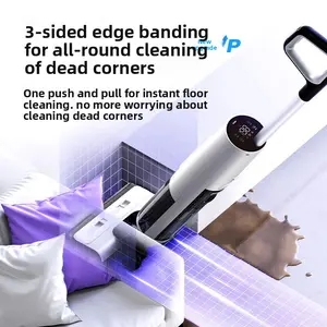 CLEERA Flagship Upgrade T30 Cordless Wet Dry Vacuum Cleaner 18KPa Suction 180° Lie-Flat 40Min Runtime Anti-Wrap Brush LED Display 550mL Tank