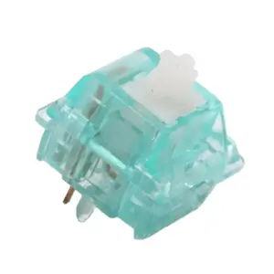 Blue V2.5 Switch Linear Pre-Lubed 3 Pins Hot Swap Switches For Mx Mechanical Gaming Keyboard