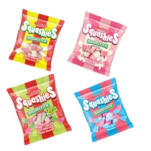 Squashies x Stock Boy Bundle - 4 pk - Original - Strawberries and Cream - Bubble Gum - Sour Cherry and Apple - Iport
