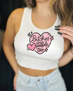 B*tches Are People Too Graphic Tee | Funny Statement Shirt | Bold Graphic Top