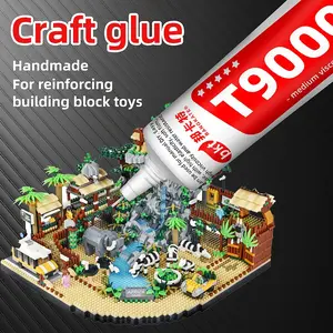 T9000 glue, Craft glue Handmade diy model glue, gluing building blocks, toys, origami, plastic, making art dried flowers