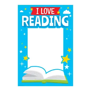 I Love Reading Instaframe Photo Booth Cutout