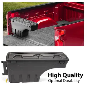 G-PLUS Lockable Truck Bed Storage Toolbox Left Driver Side Fit For Dodge Ram 1500 2500 3500 2002-2018 G-PLUS Lockable Truck Bed Storage Toolbox Left Driver Side Fit For Dodge Ram 1500 2500 3500 2002-2018