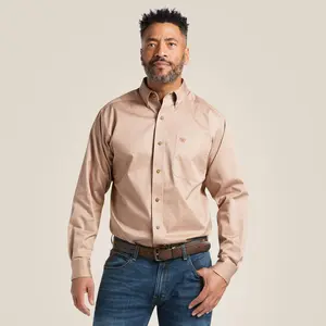 Ariat Solid Twill Shirt - Khaki