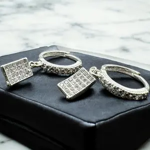 EARRING/HANGING EARRING IN MEXICAN SILVER .925