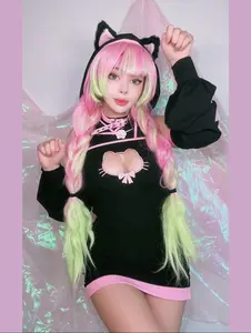 KORURACLUB Cute Tabby Cat Cosplay Outfit – Adorable Feline Themed Costume for Parties & Events