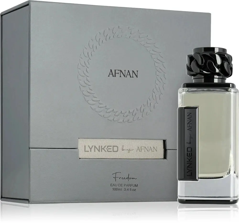 Afnan Lynked Freedom Men's Eau de Parfum Spray 3.4 fl oz / 100 mL