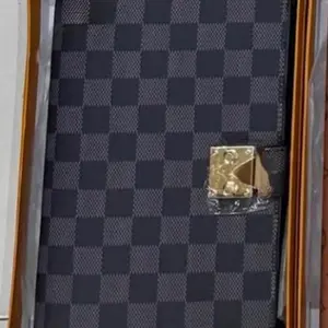Black Checkered Journal/Notebook