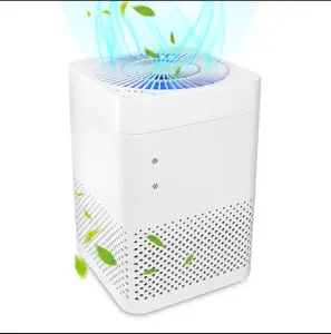 Air Choice Compact Desktop Air Purifier for Home Allergies ,3 in 1 True HEPA Filter For Allergies and Pets,Remove 99.97% Smoke-dust,Hair, Pet-dander,Ordo, Mold Pollen,Covers Up to 300 ft²,33dB ,White