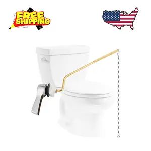 Universal Metal Side Mount Toilet Handle Replacement Kit