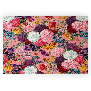 Deny Designs Welcome Mat -Floral byBurcuorkmazyure