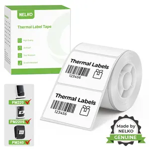 Thermal Labels for PM220/PM220S/PM240 Label Maker, 1.57'' x 1.18'' (40x30mm) Thermal Sticker Label, Waterproof, Multi-Purpose Label Tape, 1 Roll of 230 Self-Adhesive,  summerwins