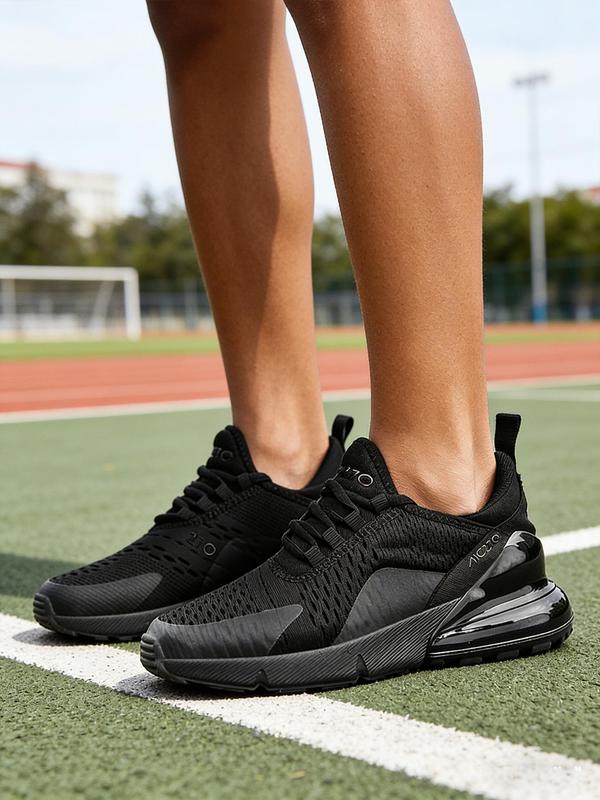 Men's Large Size Casual Sports Shoes, Comfortable Durable Lightweight Breathable Woven Upper, Shock Absorption Sole, Multiple Colors Available