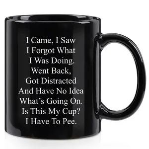 Perfect Gift Mug for Elderly Coffee Lovers, 11oz Ceramic Cup Ideal for Summer & Winter, Thoughtful Birthday Present for Seniors