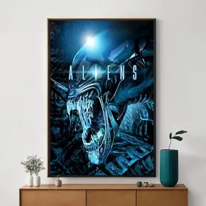 Aliens Movie Poster, Unique Cinema Art, Fine Art Print, Perfect Gift for Film