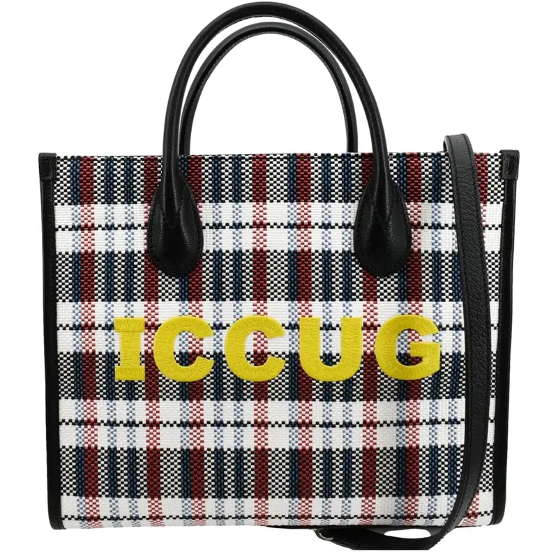 Pre-owned GUCCI Leather Backpacks Web Logo Print Backpack Black