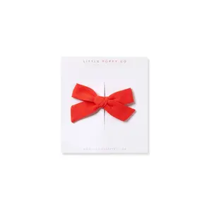 Ruby Slipper Classic Bow Clip