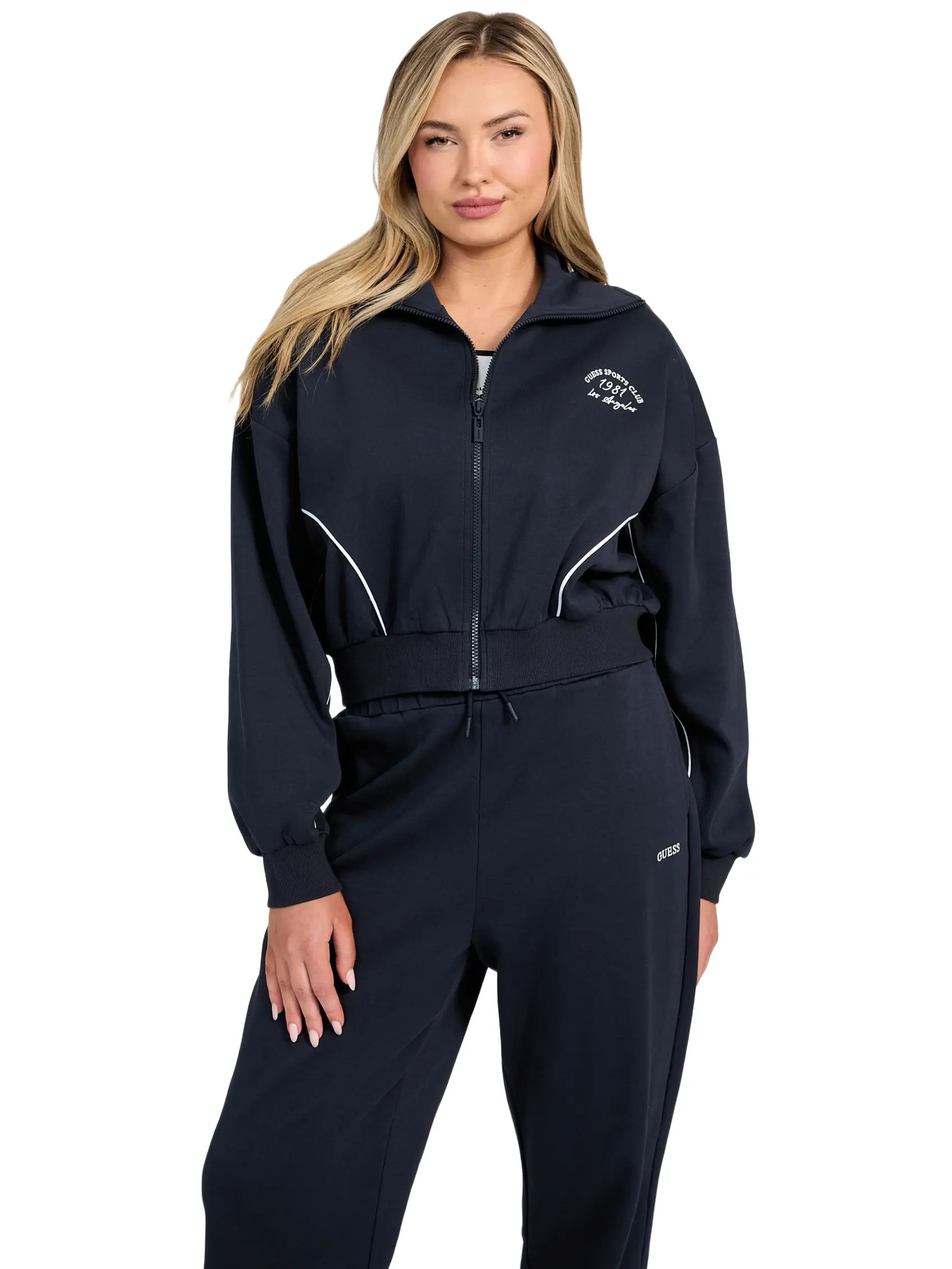GUESS Female Eco Nigella Zip Sweatshirt