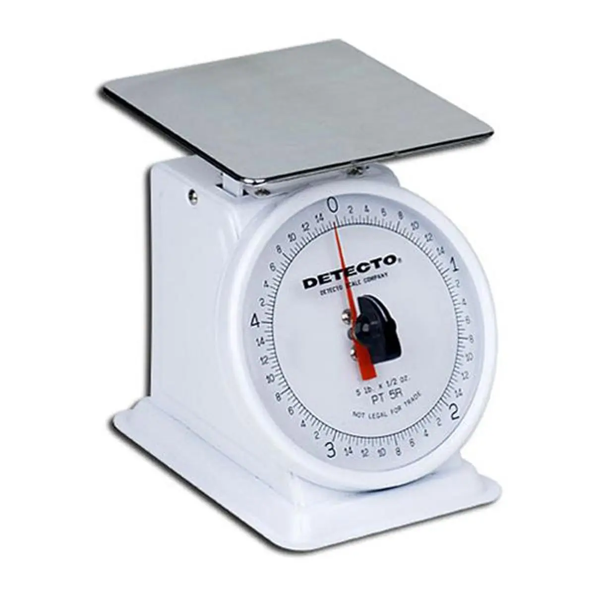 Detecto Mechanical Petite Top-Loading Dial Balance Scale - 25 lb Capacity, Kitchen Utensil for Precise Weight Measurement